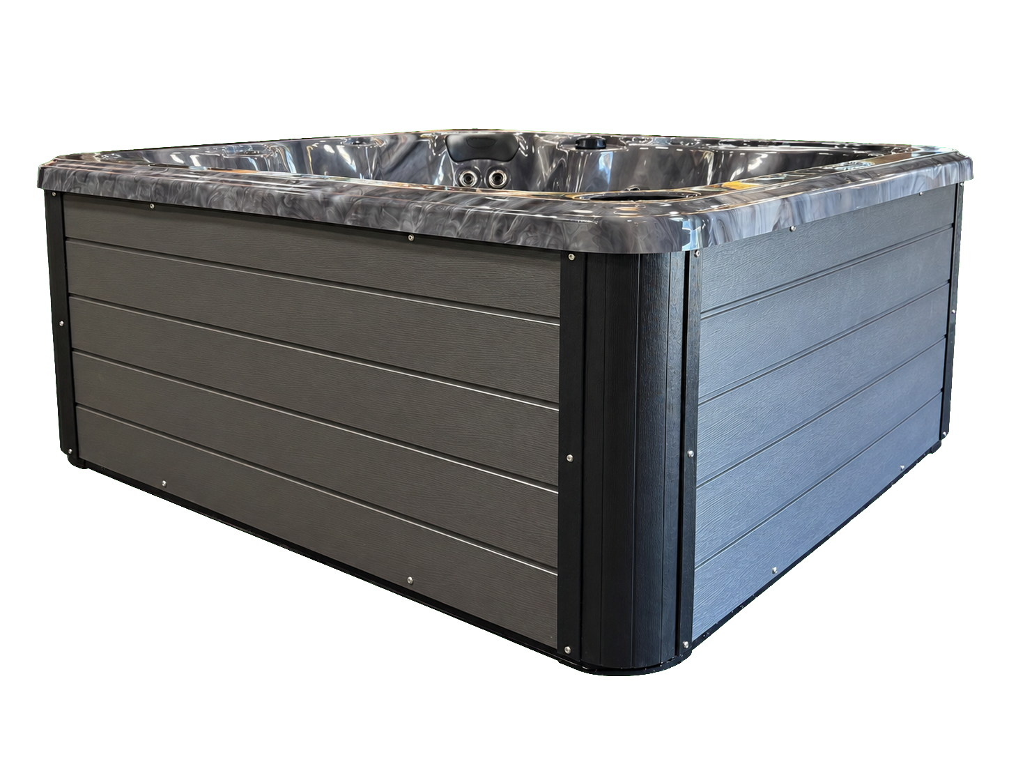 Slate Gray Permawood cabinet